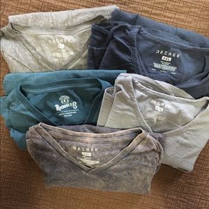 Lot Men’s Shirts XXL 4 Decree and 1 Roebuck & Co